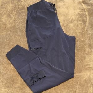 Navy Jogger Scrub Pants